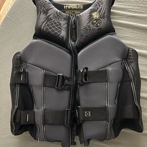 Hyperlite Black and Gray Life Vest